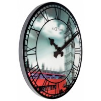 Nástenné hodiny 3D hodiny 3136 Nextime Big Ben 39cm Nástenné hodiny 3D hodiny 3136 Nextime Big Ben 39cm